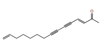 (E)-3,14-Pentadecadien-5,7-diyn-2-one